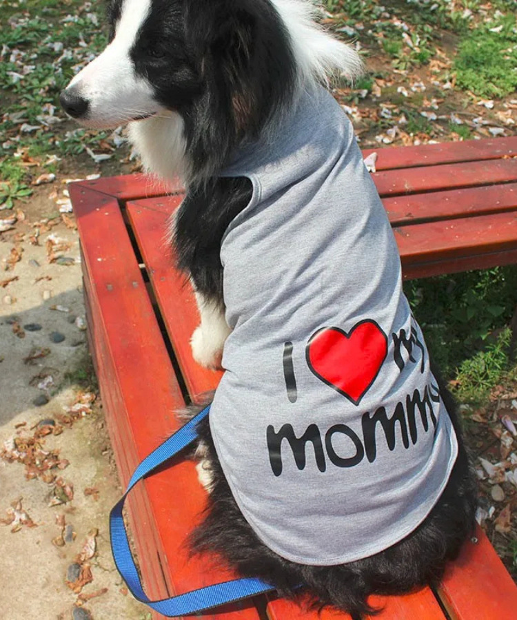 I Love My Mommy Pet Vest